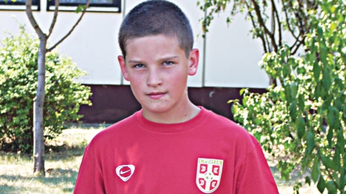 Predrag Rajković  kao desetogodišnjak  u kampu FSS-a  u Karatašu
