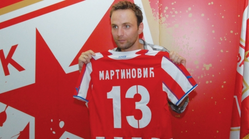 Kao Nesta svojevremeno:  Martinović je dobio dres sa brojem 13