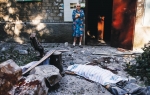 Posledice ukrajinskog granatiranja Donjecka