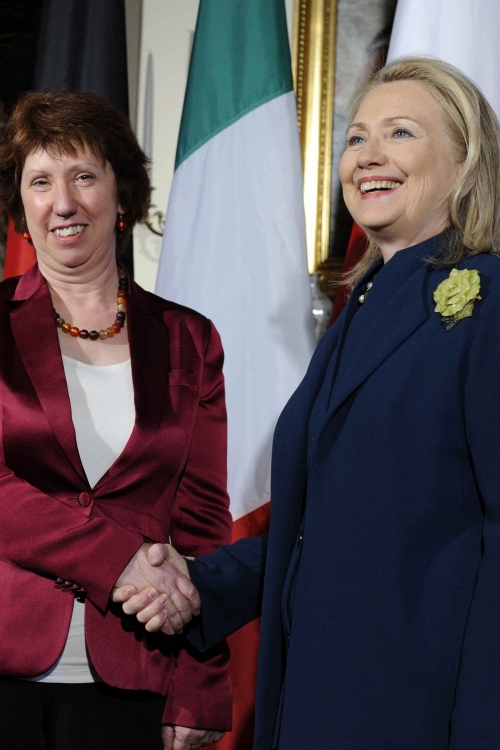 Hilari Klinton i Ketrin Ešton