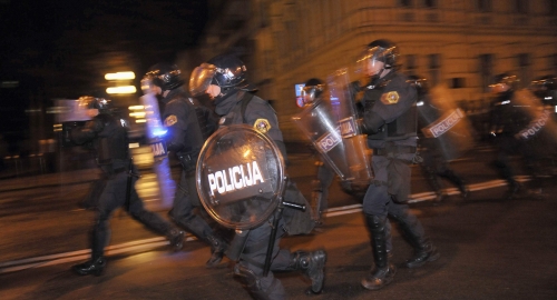 Neredi u Ljubljani / Foto: Reuters | Foto: 