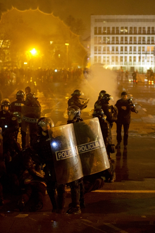 Neredi u Ljubljani / Foto: Reuters