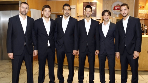 Elegancija: Srpski teniseri u Belgiji