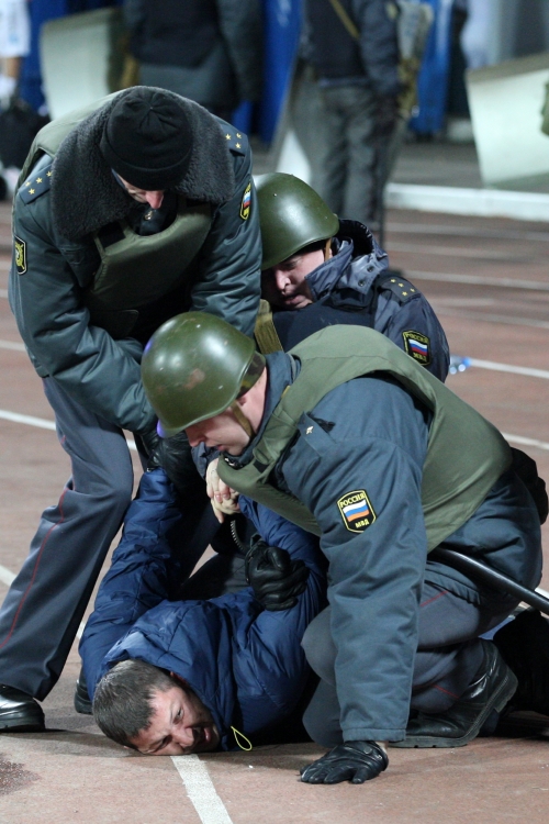 Navijačka tuča u Moskvi